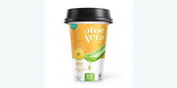 PP cup 330ml aloe vera with pineapple